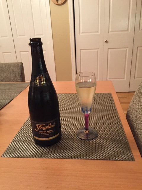 World series win champagne